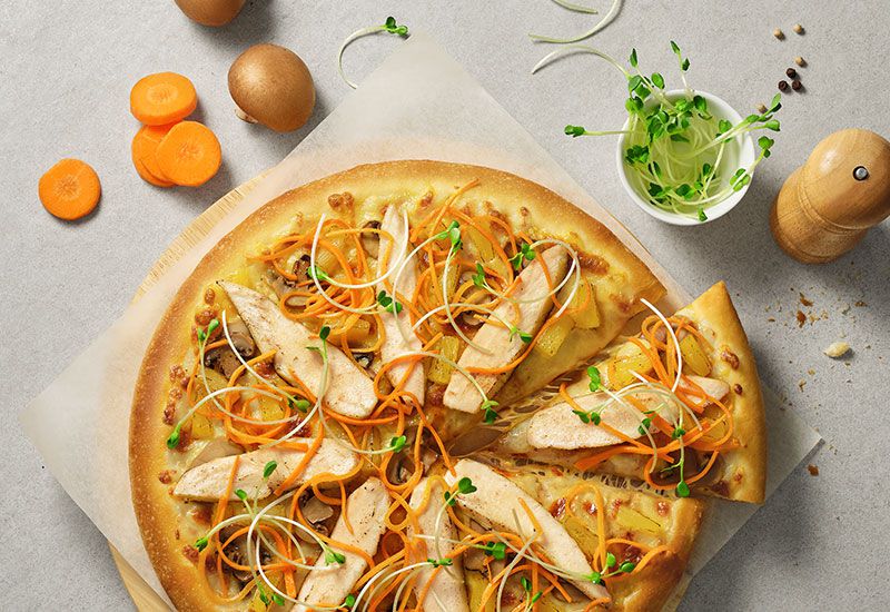 Pizza Thịt Xông Khói